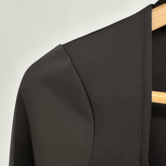 n:Philanthropy Catello Top in Black Mock Neck Choker Cutout Ribbed sz Small NWT - Picture 4 of 12